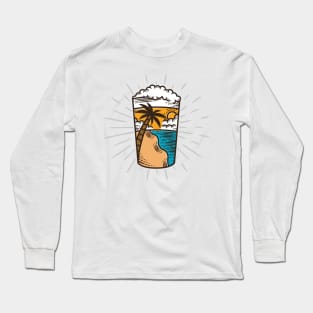 Fresh Beer Summer Vibes Long Sleeve T-Shirt